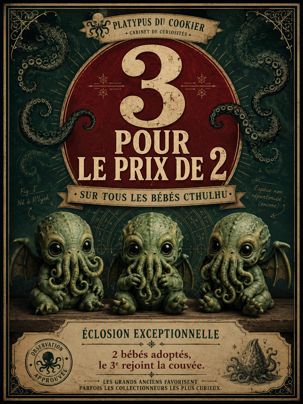 Specimen #17 - Baby Cthulhu