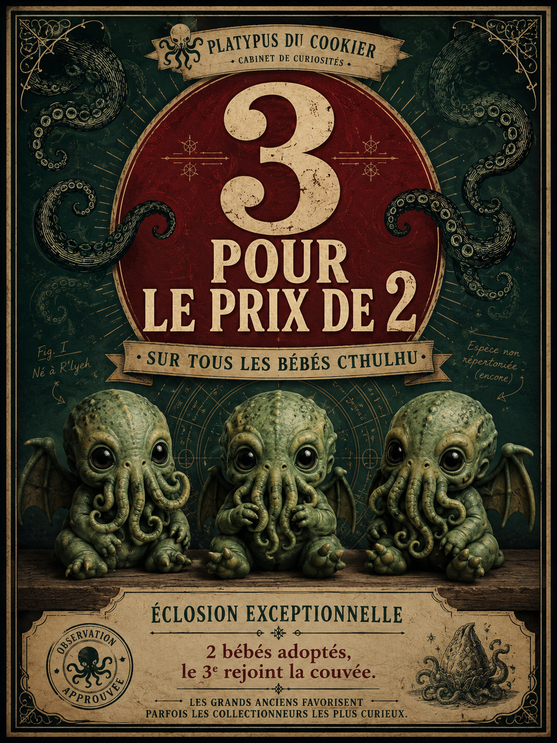 Specimen #17 - Baby Cthulhu
