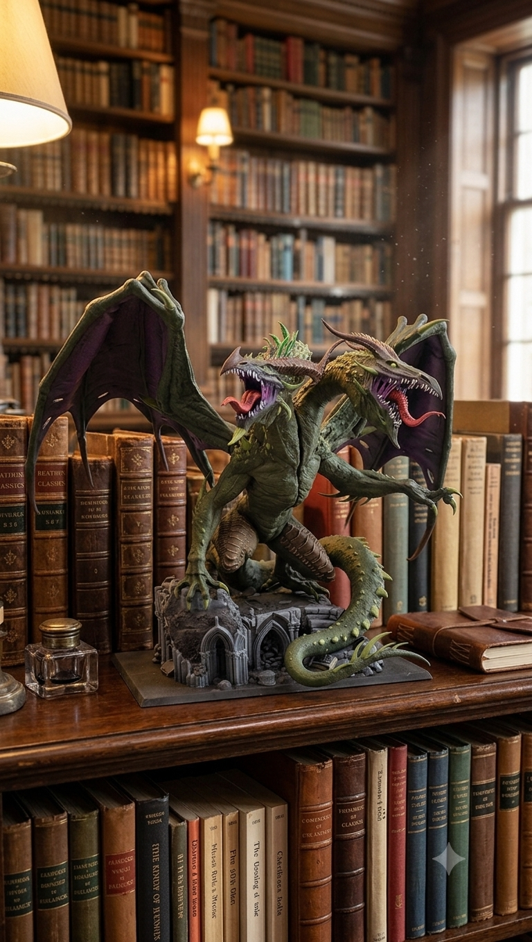 Spécimen #20 - Dragon à deux têtes - Édition limitée