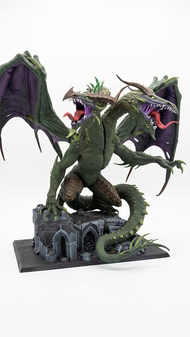 Spécimen #20 - Dragon à deux têtes - Édition limitée
